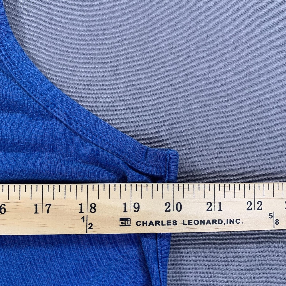 Athleta Tank Top Womens Small Blue Modal Blend Athletic Workout Sleeveless Soft - Picture 10 of 11
